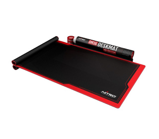 Nitro Concepts DM16 Tapis de souris de jeu Noir, Rouge