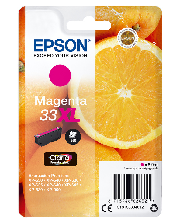 Epson Oranges Cartouche " " - Encre Claria Premium M (XL)