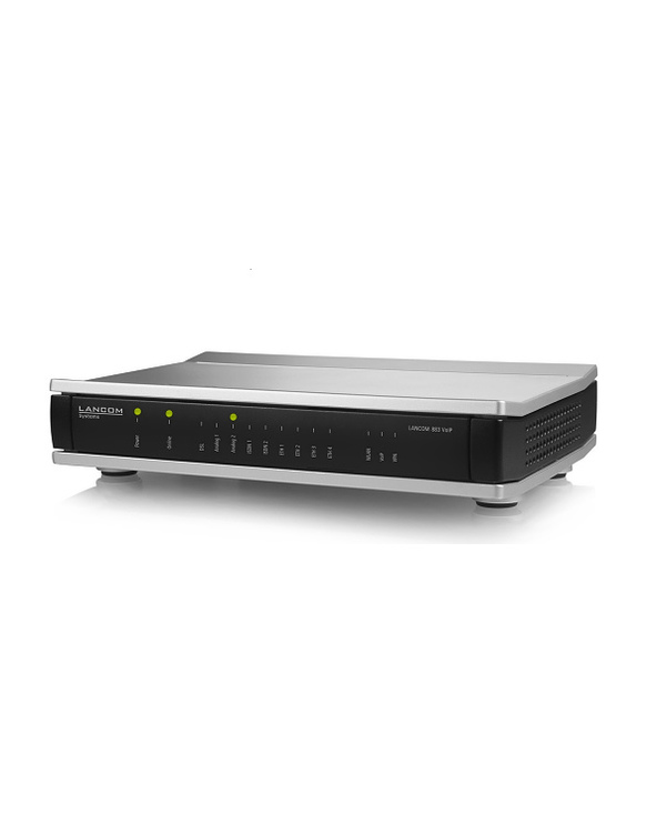Lancom Systems 883 VOIP routeur sans fil Gigabit Ethernet Bi-bande (2,4 GHz / 5 GHz) Noir