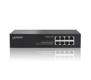 Lancom Systems GS-1108P Non-géré Gigabit Ethernet (10/100/1000) Connexion Ethernet, supportant l'alimentation via ce port (PoE) 