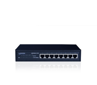 Lancom Systems GS-1108 Non-géré L2 Gigabit Ethernet (10/100/1000) Noir