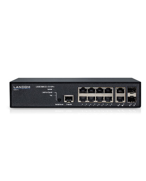 Lancom Systems GS-2310P+ Géré L2 Gigabit Ethernet (10/100/1000) Connexion Ethernet, supportant l'alimentation via ce port (PoE) 