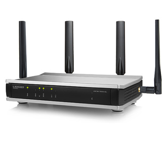 Lancom Systems 1780EW-4G+ routeur sans fil Gigabit Ethernet Bi-bande (2,4 GHz / 5 GHz) Noir, Gris