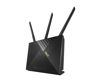 ASUS 4G-AX56 routeur sans fil Gigabit Ethernet Bi-bande (2,4 GHz / 5 GHz) 5G Noir
