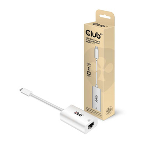 CLUB3D CAC-1519 changeur de genre de câble USB-C RJ-45 Blanc