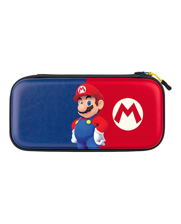 PDP Slim Deluxe Travel Case: Power Pose Mario Nintendo Bleu, Rouge
