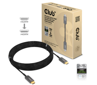 CLUB3D CAC-1376 câble HDMI 10 m HDMI Type A (Standard) Noir