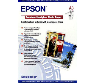 Epson Pap Photo Premium Semi Glacé A3 (20f./251g)