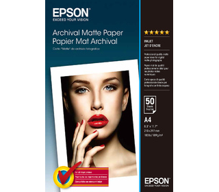 Epson Archival Matte Paper - A4 - 50 Feuilles