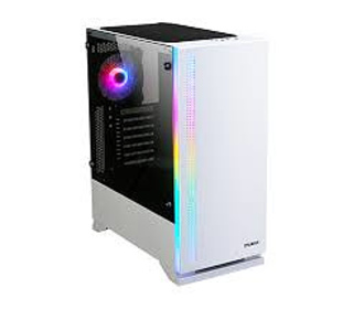 Zalman S5 WHITE unité centrale Midi Tower Blanc