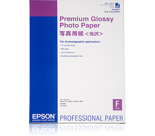 Epson Pap Photo Premium Glacé 255g 25f. A2 (0,420x0,594m)