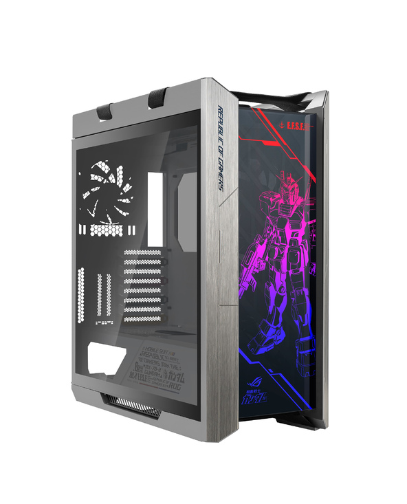 ASUS ROG Strix Helios GUNDAM EDITION Midi Tower Gris, Transparent