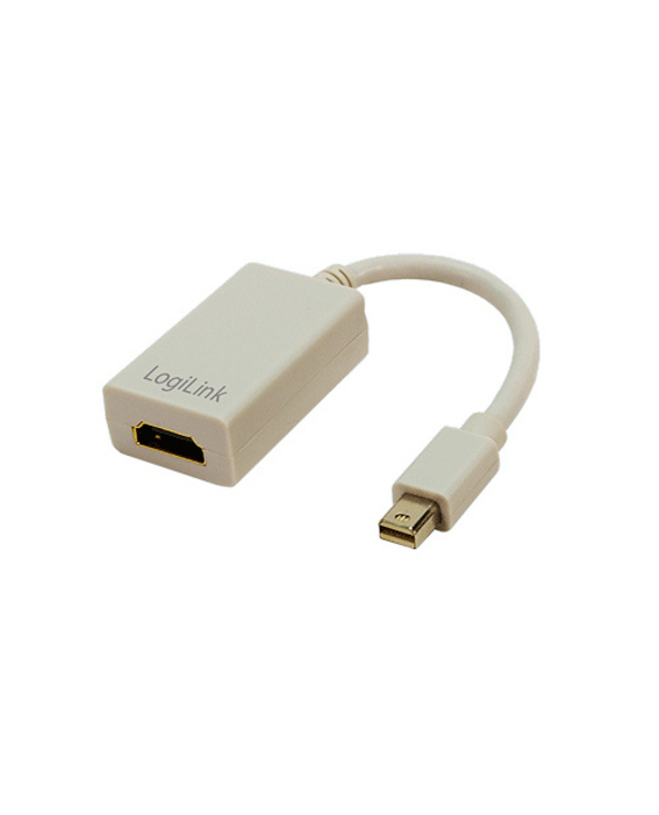 LogiLink CV0036A câble vidéo et adaptateur 0,1 m Mini DisplayPort HDMI Type A (Standard) Gris