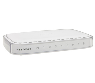 Netgear GS608-400PES commutateur réseau Non-géré L2 Gigabit Ethernet (10/100/1000) Blanc
