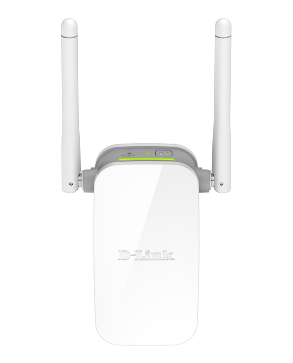 D-Link N300 Répéteur réseau Gris, Blanc 10, 100 Mbit/s