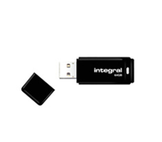 Integral INFD64GBBLK. lecteur USB flash 64 Go USB Type-A 2.0 Noir