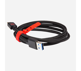 Crosscall USBC.BO.NN000 câble USB 1,2 m USB 3.2 Gen 1 (3.1 Gen 1) USB A Noir, Rouge