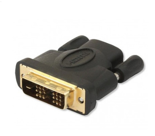 Techly IADAP-HDMI-651 changeur de genre de câble DVI-D Noir
