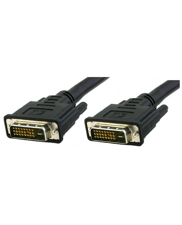 Techly ICOC-DVI-8105 câble DVI 0,5 m DVI-D Noir