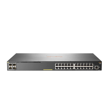 Hewlett Packard Enterprise Aruba 2930F 24G PoE+ 4SFP Géré L3 Gigabit Ethernet (10/100/1000) Connexion Ethernet, supportant l'ali