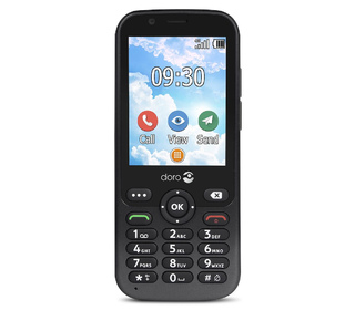 Doro 7010 7,11 cm (2.8") 112 g Graphite Téléphone numérique