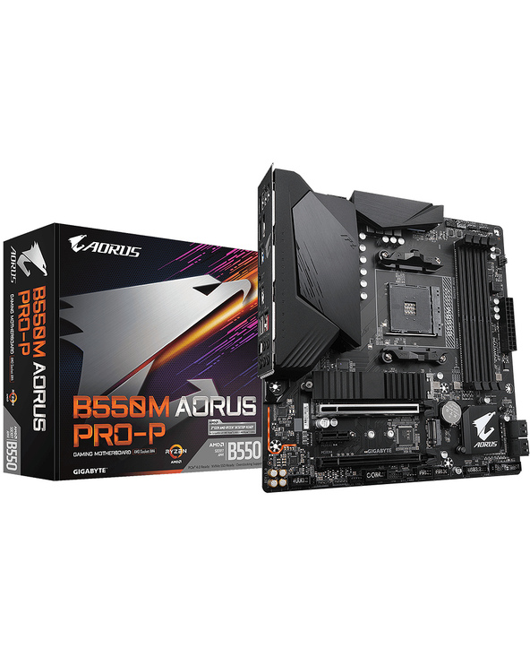 Gigabyte B550M AORUS PRO-P AMD B550 Emplacement AM4 micro ATX