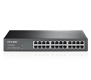 TP-LINK TL-SF1024D Fast Ethernet (10/100) Noir