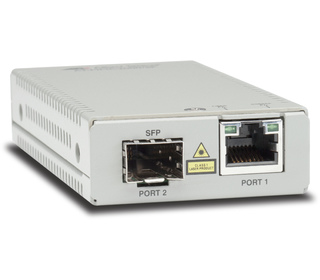 Allied Telesis AT-MMC2000/SP-60 convertisseur de support réseau 1000 Mbit/s 850 nm Multimode Argent