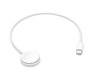 Apple MX2J2ZM/A smart wearable accessory Câble de chargement Blanc