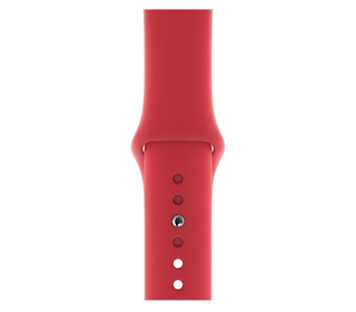 Apple MU9M2ZM/A smart wearable accessory Bande Rouge Fluoroélastomère
