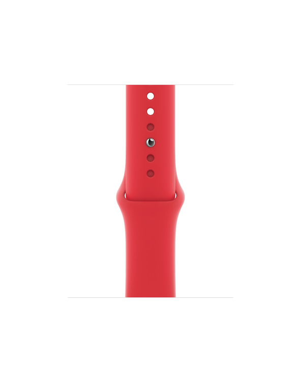 Apple MYAR2ZM/A smart wearable accessory Bande Rouge Fluoroélastomère