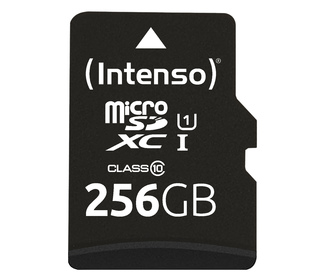 Intenso microSD Karte UHS-I Premium mémoire flash 256 Go Classe 10