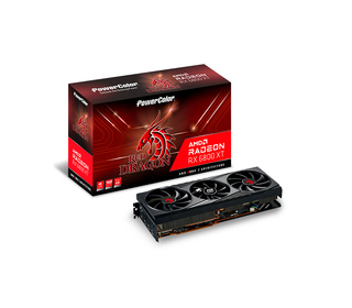 PowerColor Red Dragon AXRX 6800XT 16GBD6-3DHR/OC carte graphique AMD Radeon RX 6800 XT 16 Go GDDR6