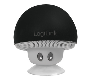 LogiLink SP0054BK enceinte portable Noir, Gris 3 W