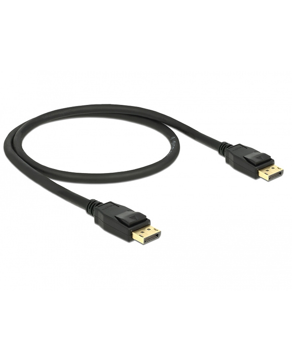 DeLOCK 85506 câble DisplayPort 0,5 m Noir