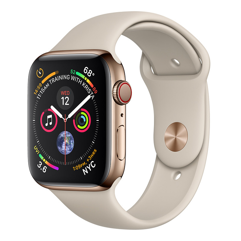 Apple Watch Series 4 44 mm OLED 4G Or GPS (satellite)