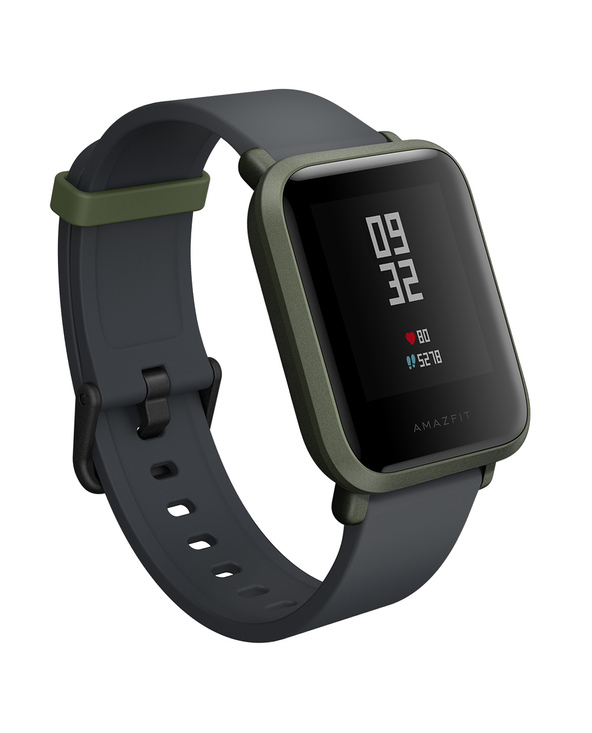 Amazfit Bip 3,25 cm (1.28") Noir, Vert GPS (satellite)