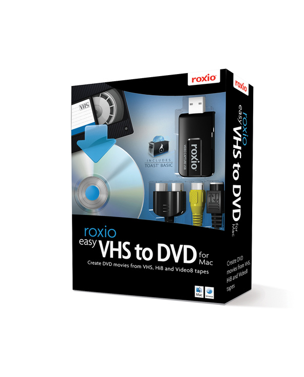 Roxio Easy VHS to DVD for Mac carte d'acquisition vidéo USB 2.0