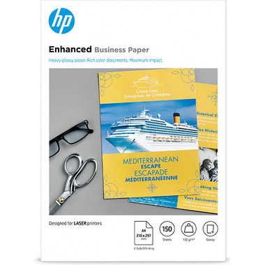 HP Papier brillant laser professionnel 150 gsm - 150 feuilles/A4/210 x 297 mm