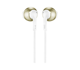 JBL Tune 205 Casque Avec fil Ecouteurs Musique Champagne, Or