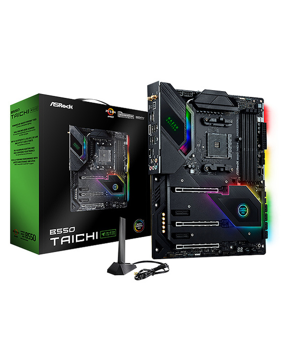 Asrock B550 Taichi Razer Edition AMD B550 Emplacement AM4 ATX