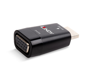Lindy 38194 câble vidéo et adaptateur HDMI Type A (Standard) VGA Noir