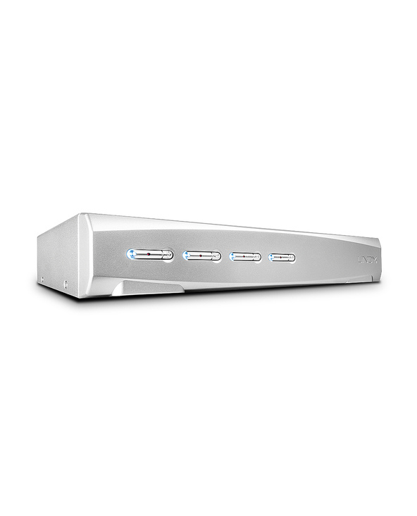 Lindy 39305 commutateur écran, clavier et souris Argent