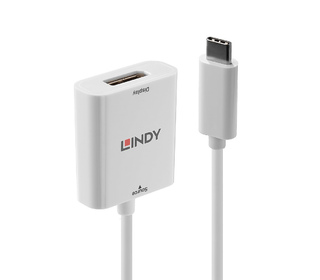 Lindy 43245 adaptateur graphique USB 3840 x 2160 pixels Blanc