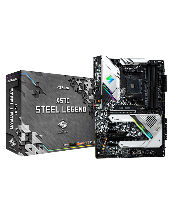 Asrock X570 Steel Legend AMD X570 Emplacement AM4 ATX