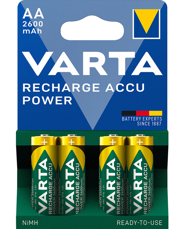 Varta RECHARGE ACCU Power AA Batterie rechargeable Hybrides nickel-métal (NiMH)