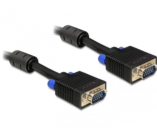 DeLOCK 1m VGA Cable câble VGA VGA (D-Sub) Noir
