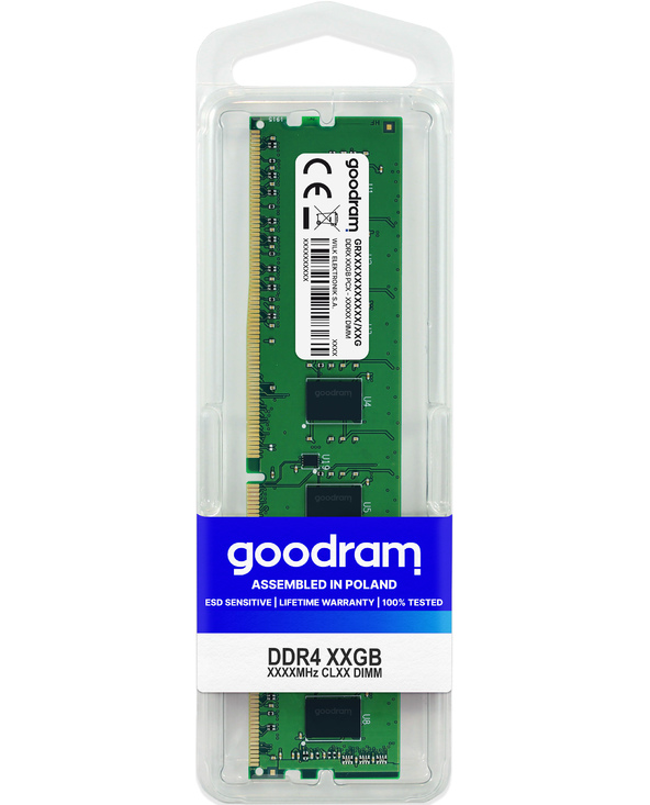 Goodram GR2400D464L17/16G module de mémoire 16 Go 1 x 16 Go DDR4 2400 MHz