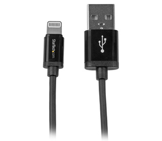 StarTech.com Câble Apple Lightning vers USB pour iPhone, iPod, iPad - 15 cm Noir