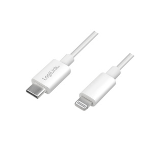 LogiLink UA0359 câble de téléphone portable Blanc 1 m USB A Lightning